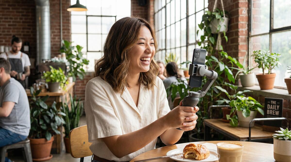 反差母狗美食视频